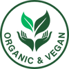 Proizvedeno od ekološki uzgojene konoplje i veganskih sastojaka